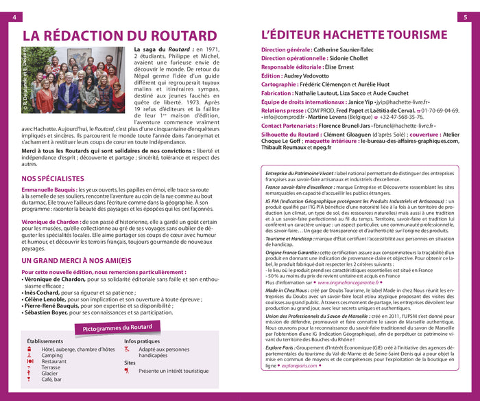 Guide du routard visite d'entreprise en France