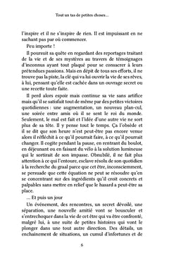 Tout un tas de petites choses...