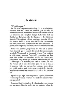Le Privilège de la banane