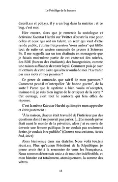 Le Privilège de la banane