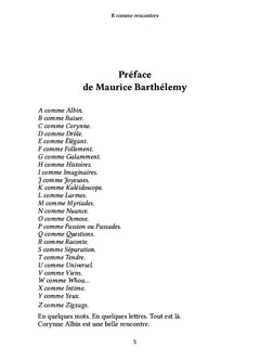 R comme rencontres