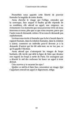 L'anniversaire des corbeaux
