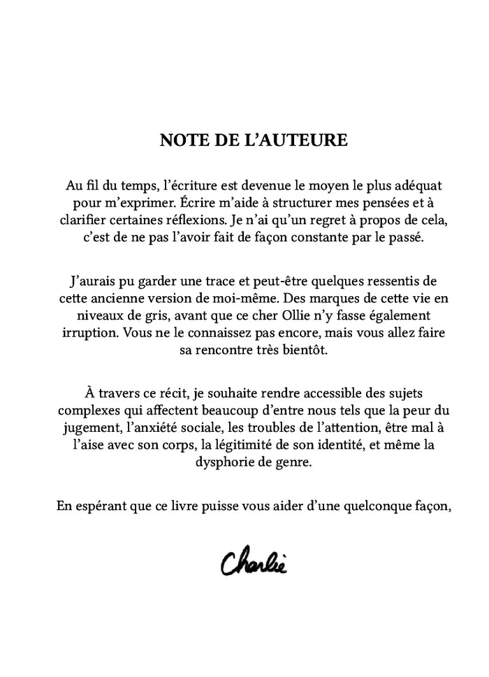 Les Couleurs du changement