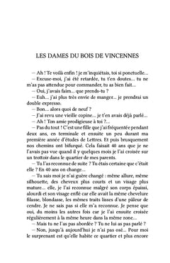 Sur le seuil