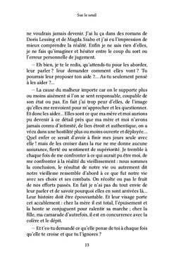 Sur le seuil