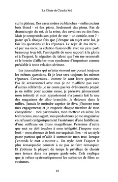La Chute de Claudia Keil