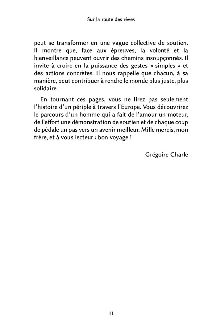 Sur la route des rêves