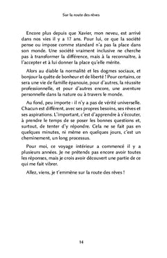 Sur la route des rêves