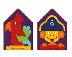 C'est toi qui choisis ! Où va le pirate ?