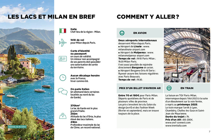 Lacs italiens et Milan Guide Simplissime