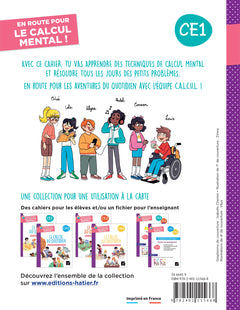 En route pour le calcul mental ! Le calcul au quotidien CE1 - Cahier élève