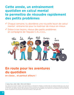 En route pour le calcul mental ! Le calcul au quotidien CE1 - Cahier élève