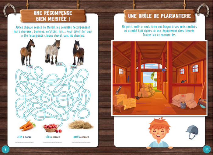 Mystères et intrigues au Galop