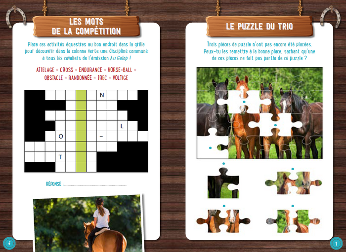 Mystères et intrigues au Galop