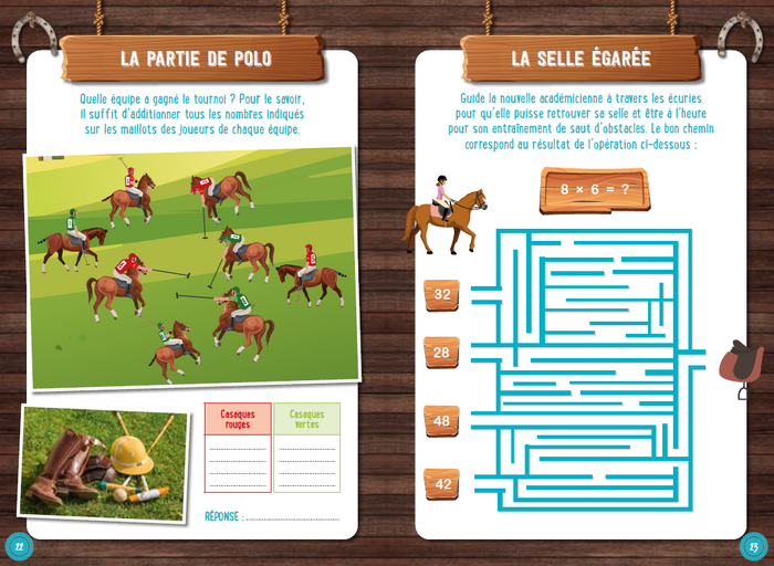 Mystères et intrigues au Galop