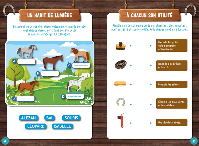 Mystères et intrigues au Galop