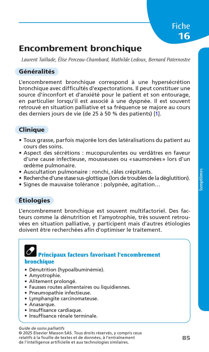 Guide de soins palliatifs