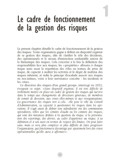 La gestion des risques