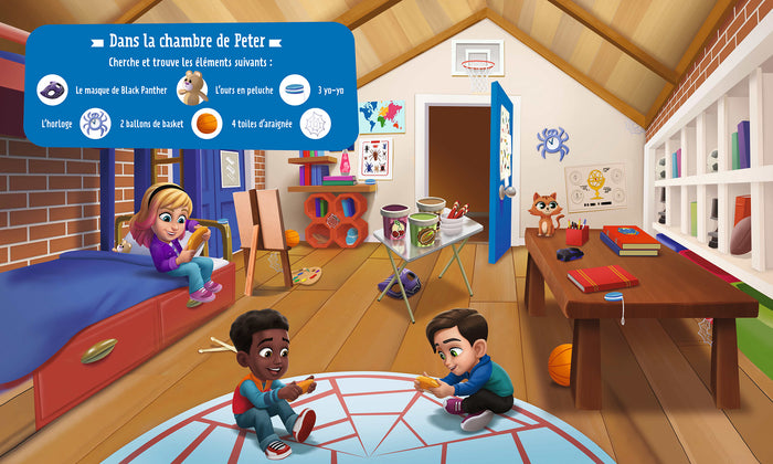 SPIDEY ET SES AMIS EXTRAORDINAIRES - Mon Cherche et Trouve - Les Petits Héros - MARVEL