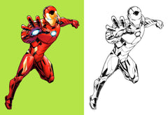 Marvel - Maxi Colo avec modèles