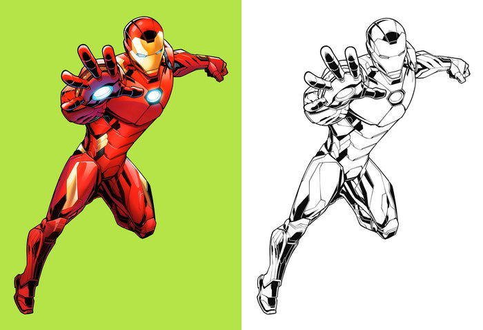 Marvel - Maxi Colo avec modèles