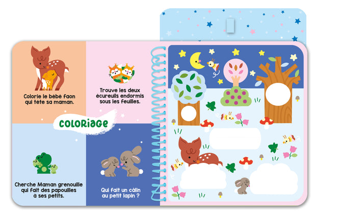 Mon feutre magique Les animaux câlins