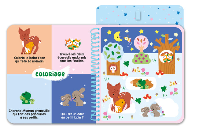 Mon feutre magique Les animaux câlins