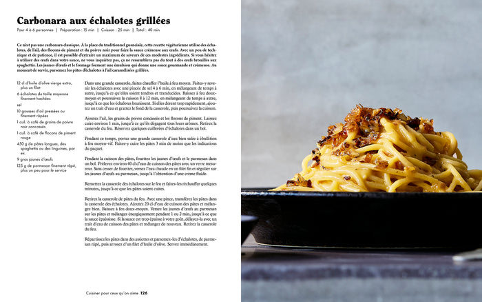 Cuisiner pour ceux qu'on aime