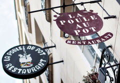 Ma cuisine française à "La Poule au Pot"