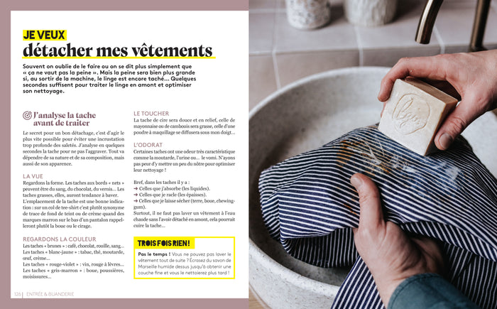 Je nettoie tout avec trois fois rien