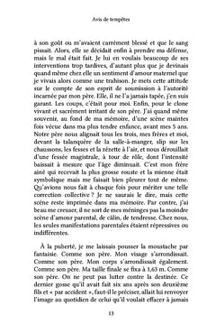 Avis de tempêtes