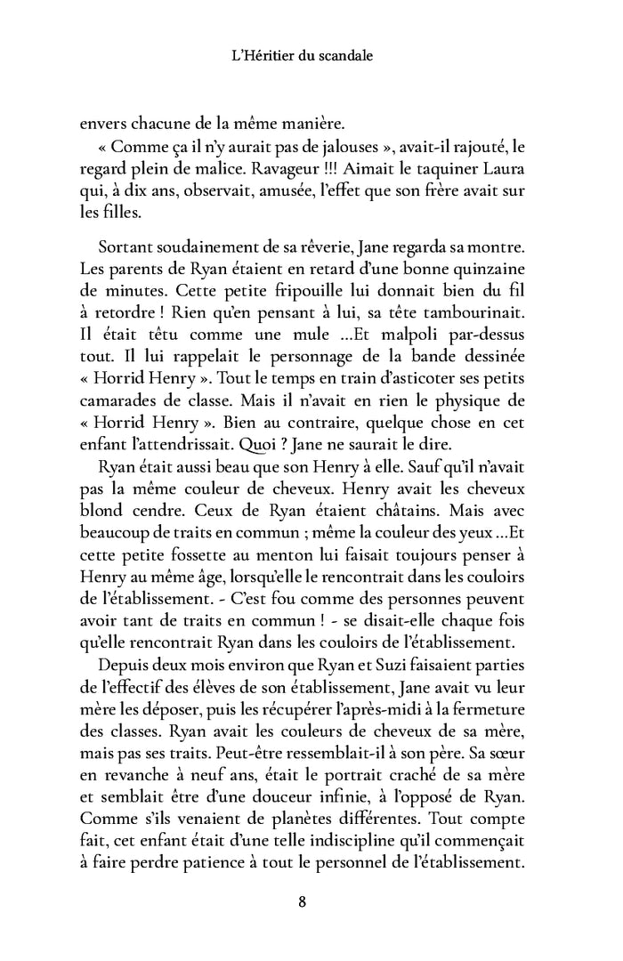 L'héritier du scandale