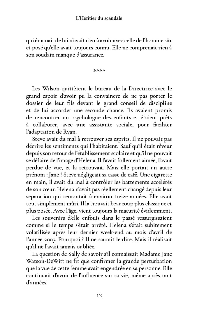 L'héritier du scandale