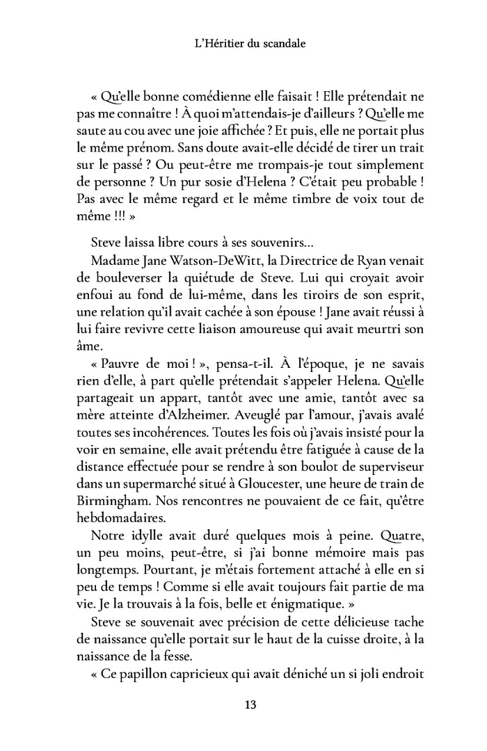 L'héritier du scandale