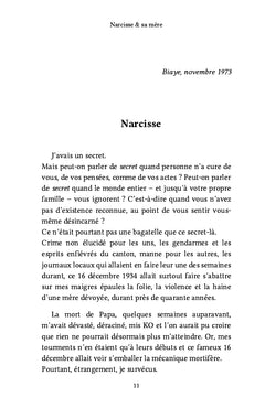 Narcisse & sa Mère