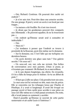 Le Serment