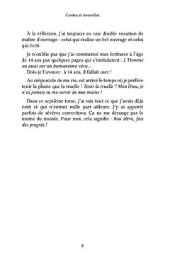 Contes et nouvelles