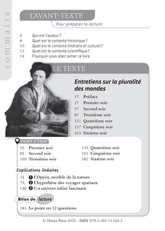 Entretiens sur la pluralité des mondes (oeuvre au programme du Bac de français 2026, 1re)