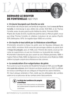 Entretiens sur la pluralité des mondes (oeuvre au programme du Bac de français 2026, 1re)
