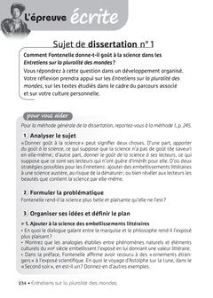 Entretiens sur la pluralité des mondes (oeuvre au programme du Bac de français 2026, 1re)