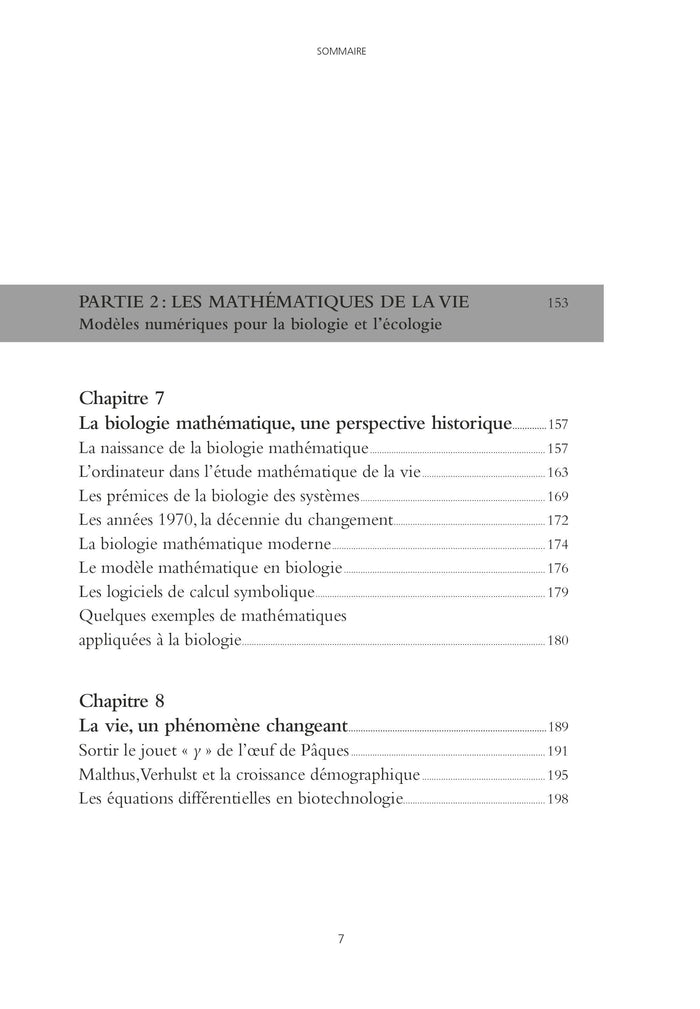 La vie secrète des maths