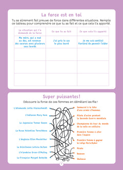 Cahier pas bête, l'égalité filles garçons