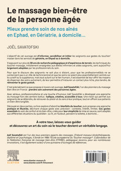 Le massage bien-être de la personne âgée