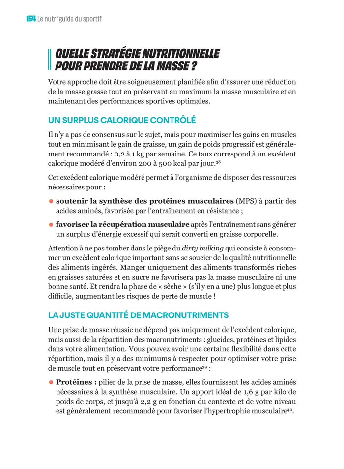 Le nutri'guide du sportif