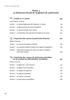 Gestion de patrimoine - 2025-2026