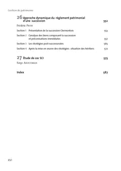 Gestion de patrimoine - 2025-2026