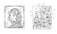 Coloriages fééries d'hiver