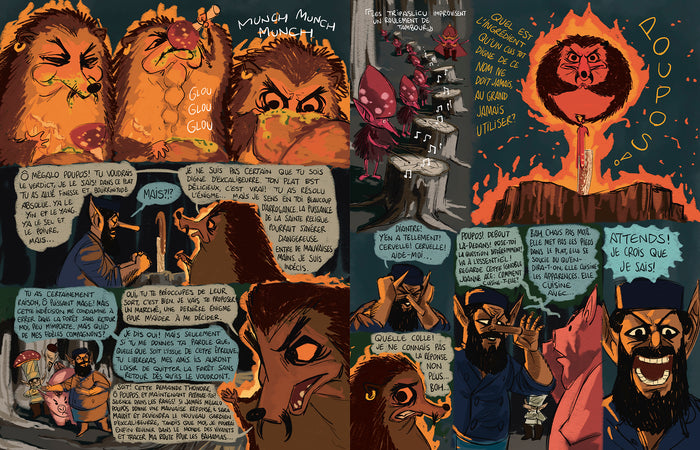 Mégalo Poupos dans la quête du gras