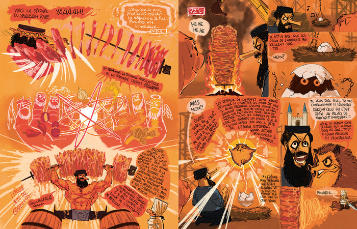 Mégalo Poupos dans la quête du gras