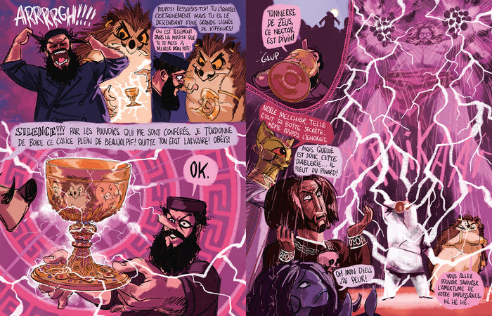 Mégalo Poupos dans la quête du gras